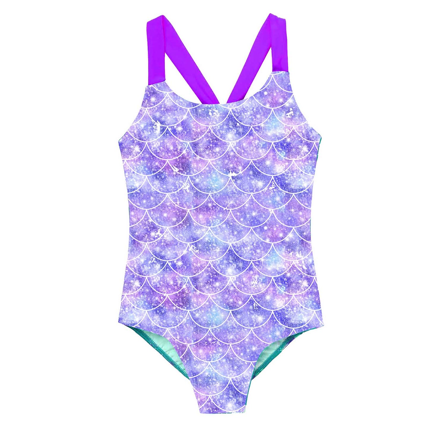 Kids Girls Lovely Mermaid Swimsuit Summer One Piece Swiming Suit Children Swimwear Beachwear Toddler Girls Princess Bikini