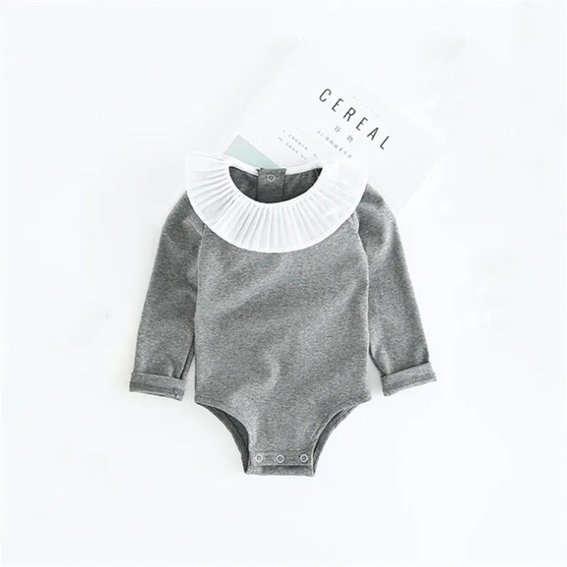 Fashion Baby Girl Rompers Newborn Baby Clothes Long Sleeves Knitted Girls One-Pieces Summer Baby Girl Outfit Jumpsuit For 0-2Y