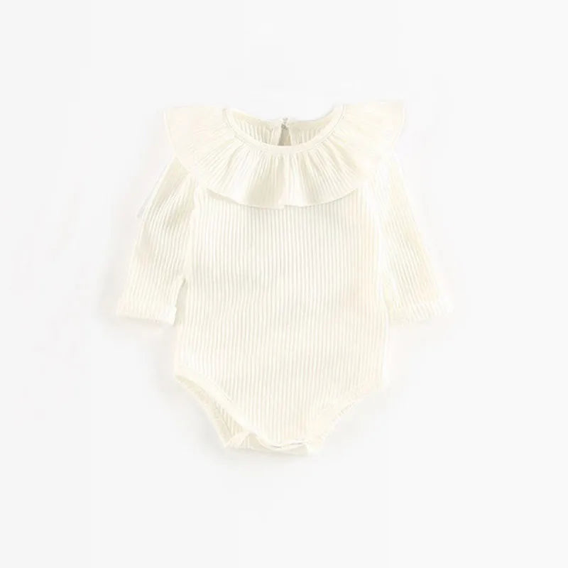 Fashion Baby Girl Rompers Newborn Baby Clothes Long Sleeves Knitted Girls One-Pieces Summer Baby Girl Outfit Jumpsuit For 0-2Y