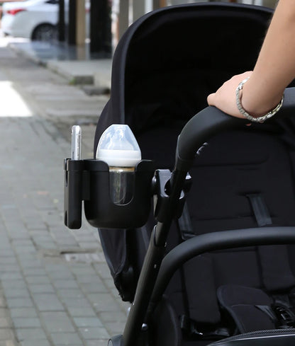 Getränkehalter für Kinderwagen, Telefonhalter, Milchflaschenhalterung für Ausflüge, Anti-Rutsch-Design, universelles Kinderwagen-Zubehör