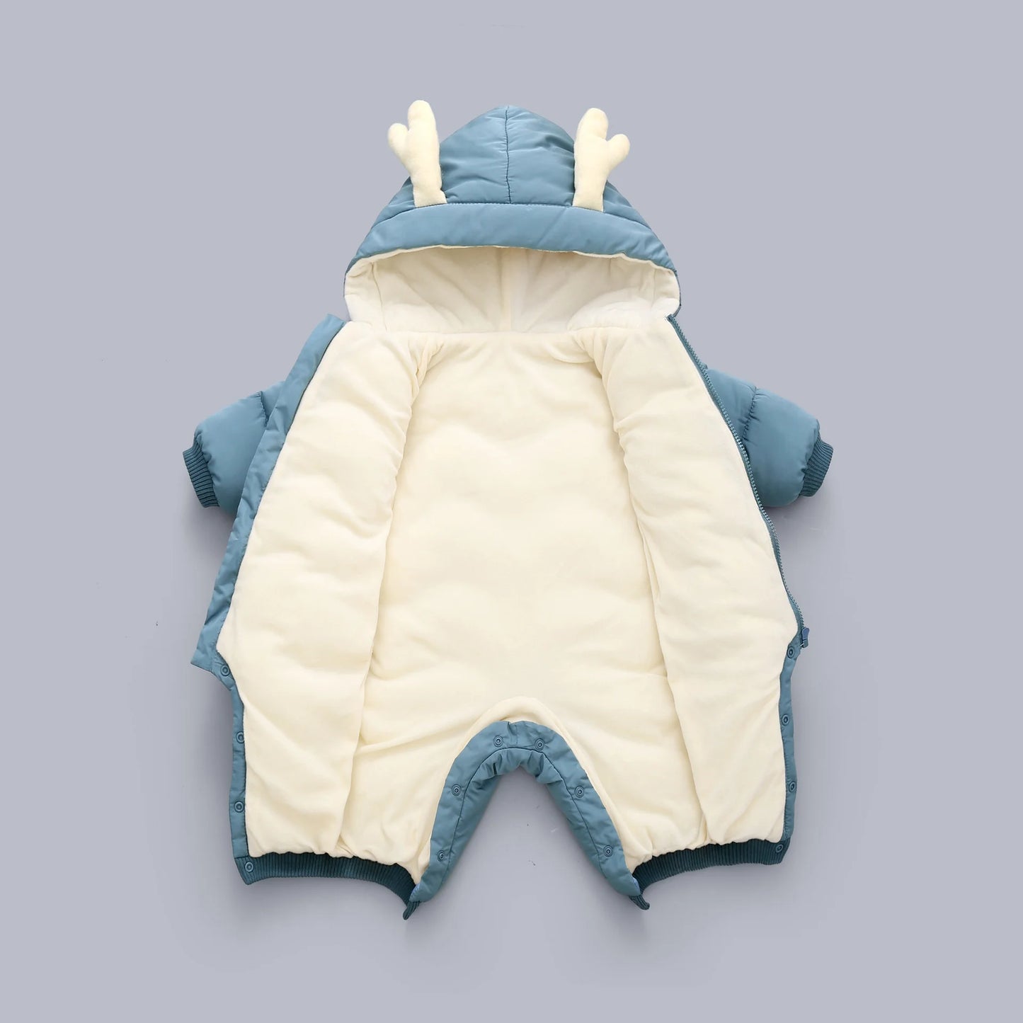 New born Warm Baby coat Winter Hooded Rompers Thick Jumpsuit Overalls Snowsuit Children Boys Clothing kids clothes DropShipping