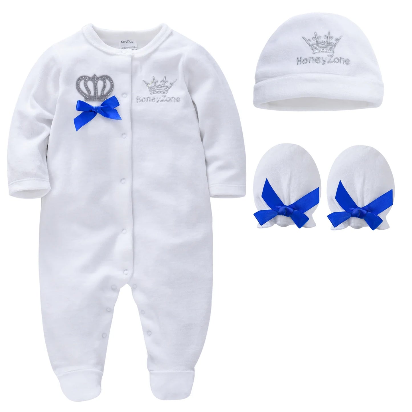 Baby Girl Clothes Set Boy Pijamas bebe fille with Hats Gloves Cotton Breathable Soft ropa bebe Newborn Sleepers Baby Pjiamas