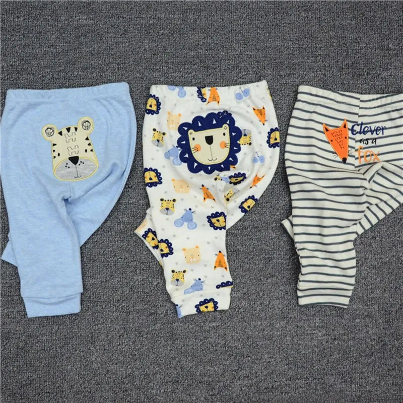 Großhandel 3/6 teile/los Baby Hosen Baumwolle Herbst Leggings für jungen mädchen Mid Voller Länge Baby Hose