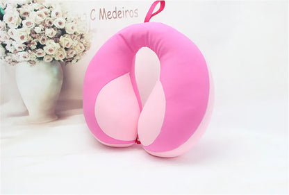 Baby Pillow For Newborns Travel Neck Pillow U-Shape For Car Headrest Air Cushion Children Car Seat Head Support Infant Baby