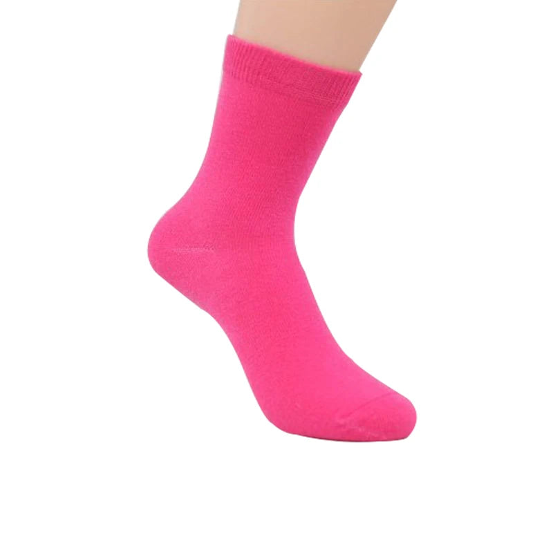 20 Pieces Children’s Socks - High Quality Cotton Candy Colors for Kids (1-9 Years)