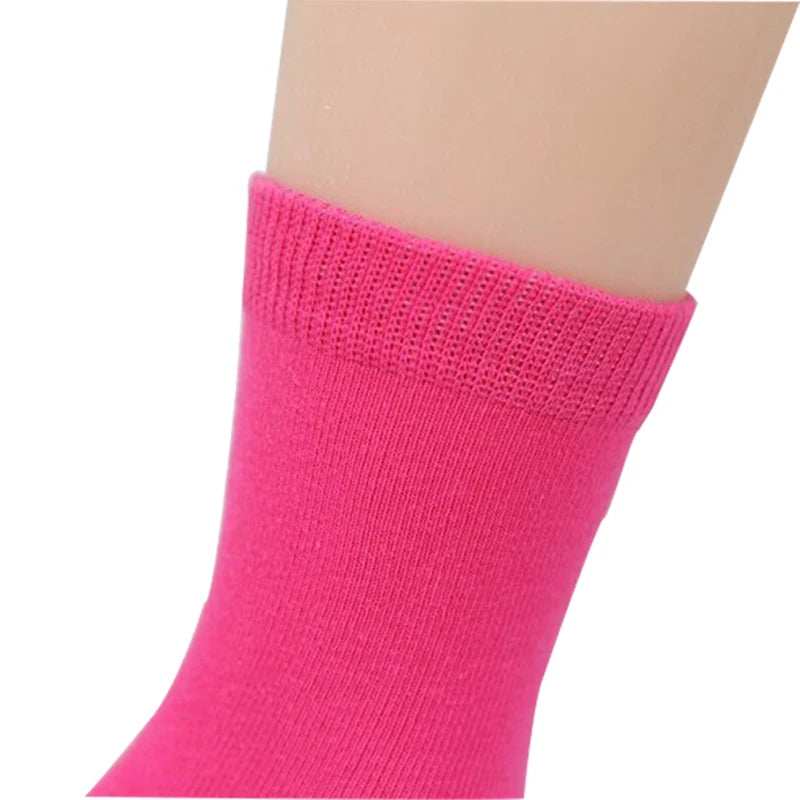 20 Pieces Children’s Socks - High Quality Cotton Candy Colors for Kids (1-9 Years)