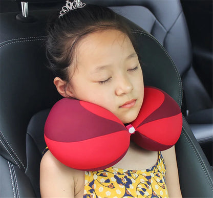 Baby Pillow For Newborns Travel Neck Pillow U-Shape For Car Headrest Air Cushion Children Car Seat Head Support Infant Baby