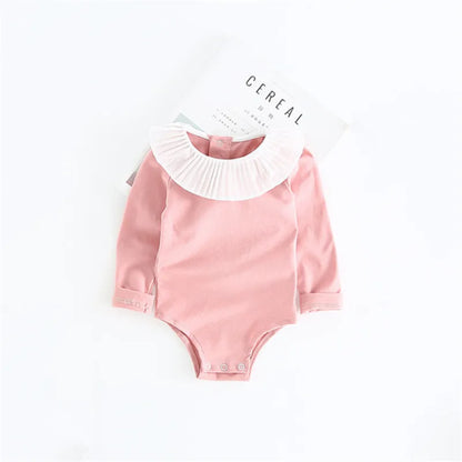 Fashion Baby Girl Rompers Newborn Baby Clothes Long Sleeves Knitted Girls One-Pieces Summer Baby Girl Outfit Jumpsuit For 0-2Y