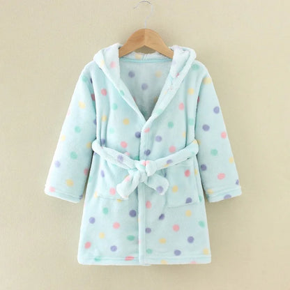 Kinder Bademäntel Flanell Winter Kinder Nachtwäsche Robe Infant Pijamas Nachthemd Für Jungen Mädchen Pyjamas 10-2 Jahre Baby Kleidung