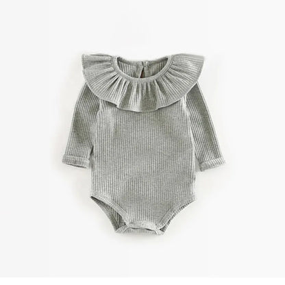 Fashion Baby Girl Rompers Newborn Baby Clothes Long Sleeves Knitted Girls One-Pieces Summer Baby Girl Outfit Jumpsuit For 0-2Y