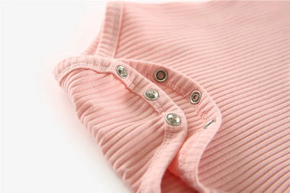 Fashion Baby Girl Rompers Newborn Baby Clothes Long Sleeves Knitted Girls One-Pieces Summer Baby Girl Outfit Jumpsuit For 0-2Y