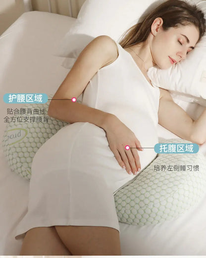 Pregnancy Pillow U-shaped Waist Pillows Maternity Pillow Cotton Sleeping Bedding Body Pillow Cushion Nursing Pillow for Pregnant