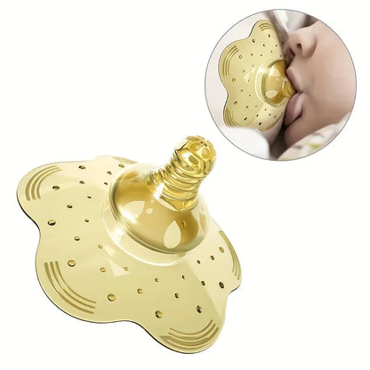 Comfortable Nursing Experience of A Portable Silicone Nipple Protection Cap Without Bisphenol A for Breastfeeding Nipple Covers