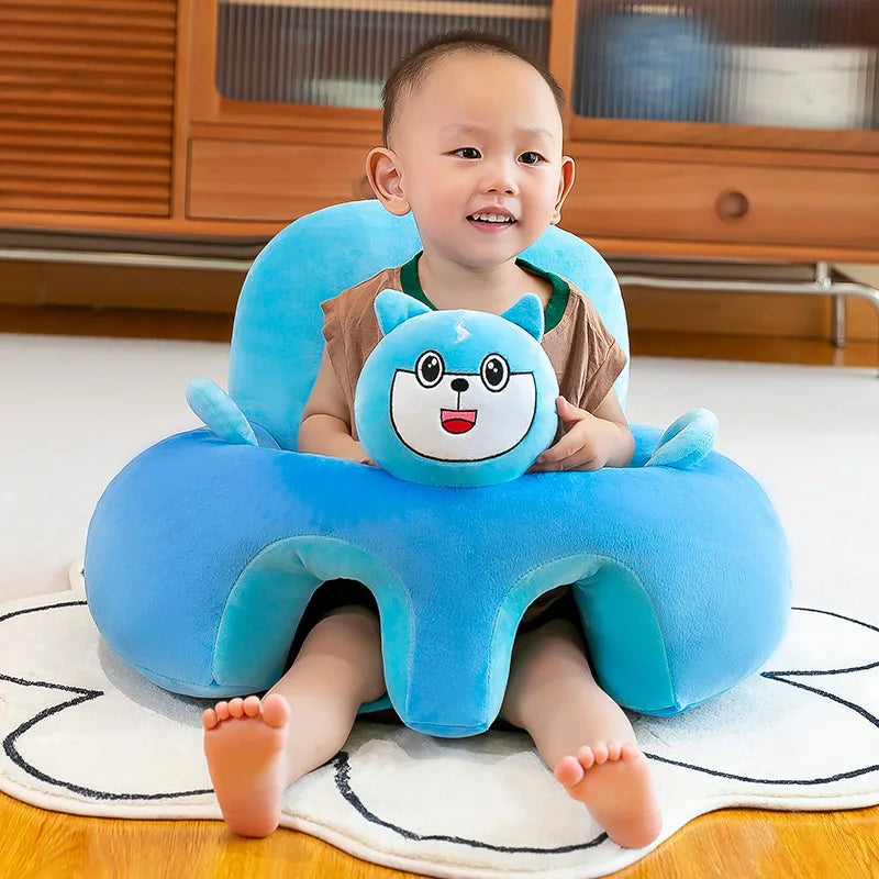 Baby Sofa Baby Seat Sofa Frame Cotton Feeding Chair Baby Seats Nest Puff Washable No Filler Cradle Sofa Chair