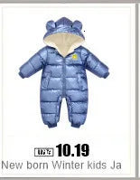 winter snow overalls baby wear clothing clothes snowsuit duck down jacket for kids girl coat Park infant overcoat boy jumpsuit