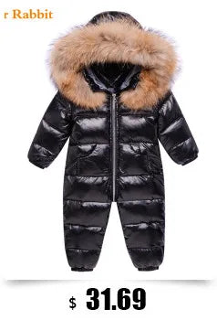 Children Clothing Set Hooded Parka Boy Baby Overalls toddler Girl Clothes Winter Warm Down Jacket Kids dinosaur Coat Snowsuit