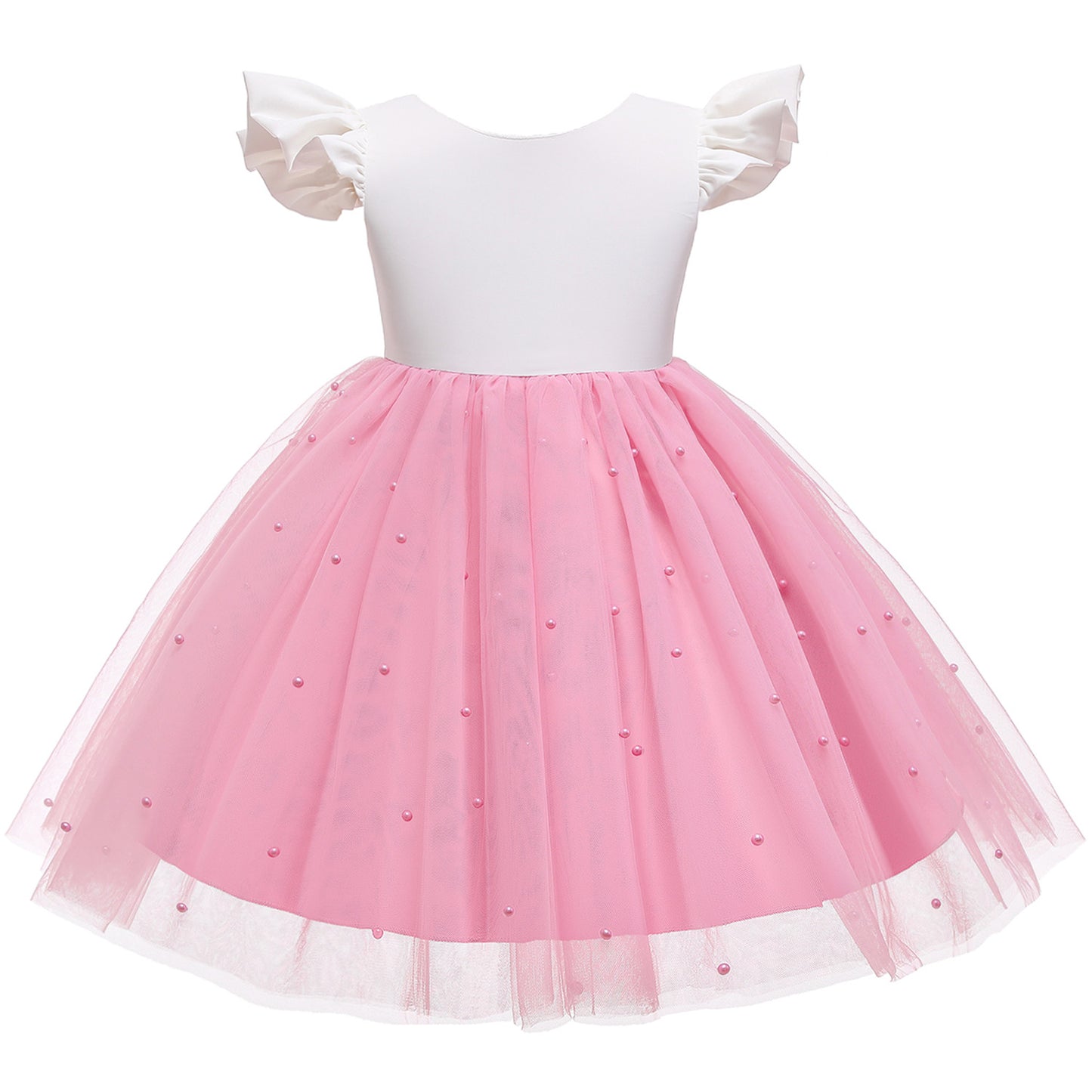 Mädchen Formelle Hochzeit Party Kleid für 1-5 Jahre Säugling Geburtstag Taufe Spitze Elegantes Kleid Weihnachtsblumenkleider für Baby Mädchen