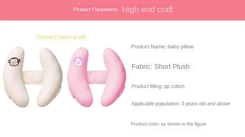 Infant Safety Car Seat Stroller Pillow Baby Head Neck Support Sleeping Pillows Toddler Kids Adjustable Pad Cushion Accessories