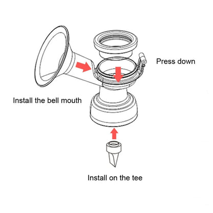 Duckbill Valves Silicone Diaphragm for Wearable Breast Spare Parts Replacement Breastpump Accessories