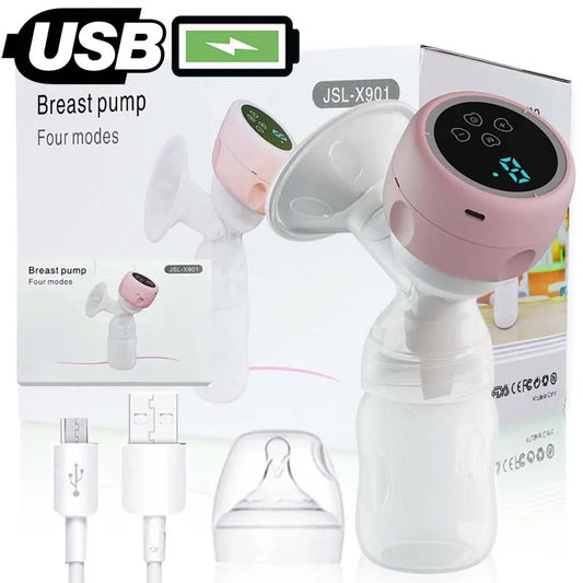 Automatic Electric Breast Pump Rechargable Portable Breast Pump Silent Powerful Suction Fortable Painless and Silent Breast