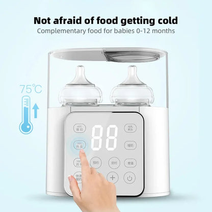 Baby Feeding Bottle Warmer Multi Function Fast Baby Food Heater Baby Milk Warmer Steriliser with Accurate Temp Control