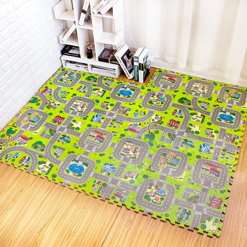 Baby Play Mats EVA Foam Puzzle Mat Children Room Activities Game Mat For Baby Interlock Floor Carpet 30*30CM/set Toys Gift