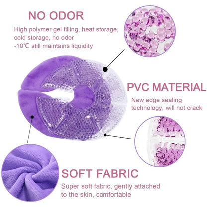 Breast Therapy Pads, Hot Cold Breastfeeding Gel Pads, Breastfeeding Essentials and Postpartum Recovery, Nursing Pain Relief