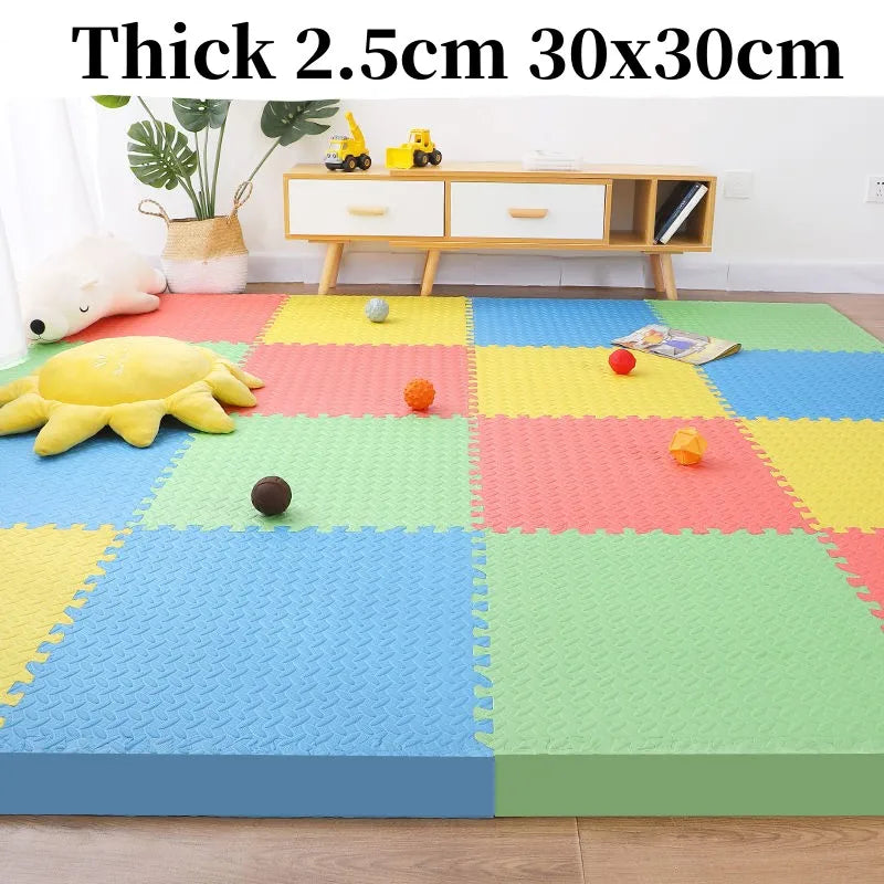 8PCS Tatame Gyms & Playmats Baby Floor Mat Floor Noise Tatamis for Babies Sound Deadening Mat Puzzle Mat Baby Play Gym Mat