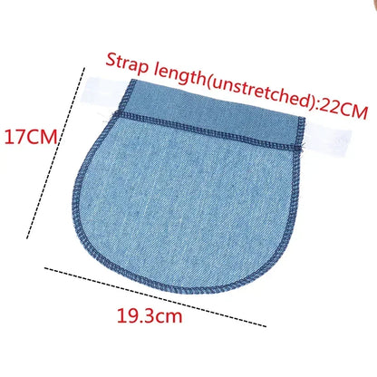 Adjustable Elastic Maternity Waistband Belt - Pregnancy Pants Extender