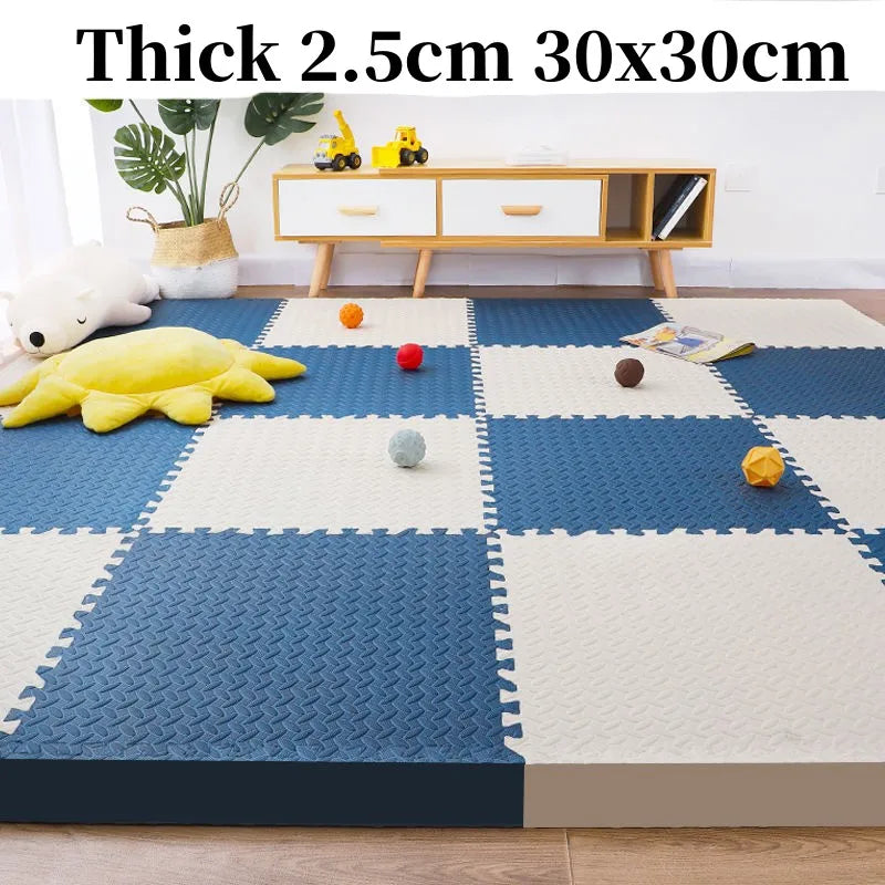 8PCS Tatame Gyms & Playmats Baby Floor Mat Floor Noise Tatamis for Babies Sound Deadening Mat Puzzle Mat Baby Play Gym Mat