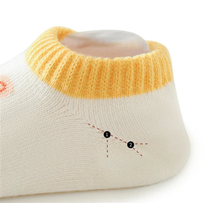 Lawadka Neugeborenen Baby Boot Boden Socken Für Mädchen Jungen Sommer Infant Mädchen Junge Kleinkind Anti-rutsch 0-4Y kinder Socken 4 Paare/satz