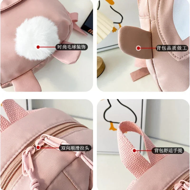 Neue Mode Kinder Schultaschen Bunny Tragbare Rucksäcke Kinder Reiserucksäcke Niedlichen Jungen und Mädchen Schulbuch Rucksack 20L