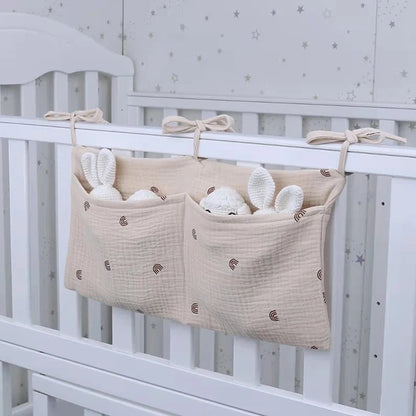 1 stück Tragbare Babybett Aufbewahrungstasche Multifunktionale Neugeborenen Bett Kopfteil Organizer Für Kinder Baby Bettwäsche Wickeltasche