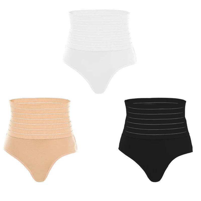 Postpartum Belly Band Abdominal Compression Slimming High Waist Shaping Panty Breathable Body Shaper Butt Lifter Seamless Panty