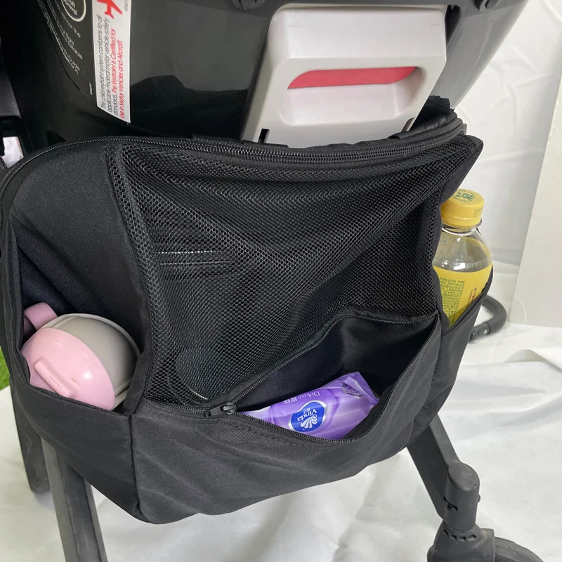 COLU KID® Autositz Aufbewahrungstasche Kinderwagen Zubehör Einkaufstasche Kompatibel mit Doona Kinderwagen Rucksack Schulter Reise