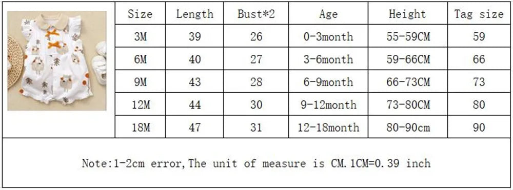 3-18M Summer Clothes for Baby girls Short Sleeve toddlers cute cotton rompers baby boy clothing print boutique clothes onesie