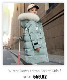 winter snow overalls baby wear clothing clothes snowsuit duck down jacket for kids girl coat Park infant overcoat boy jumpsuit