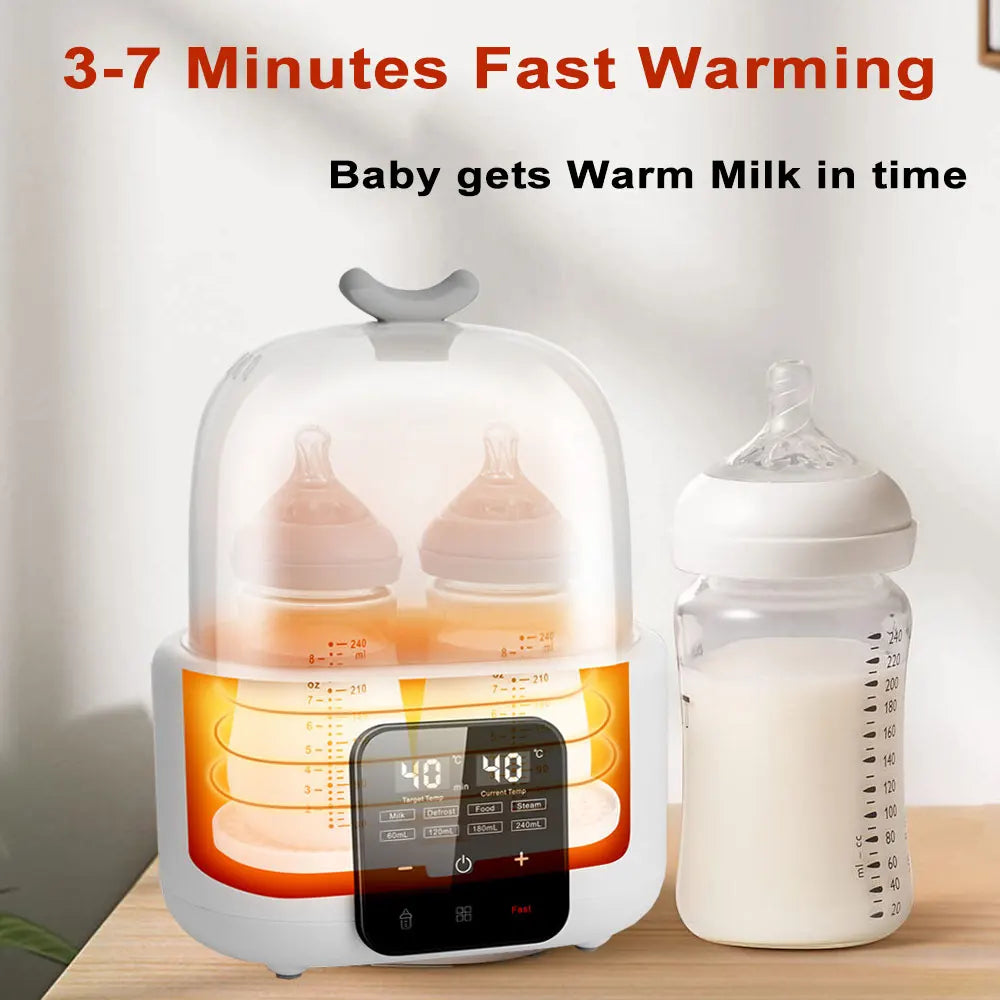 Baby Feeding Bottle Warmers & Sterilizers Milk & Food Warmer Newborn Baby Essentials Bottle Set Accessories Steam Heater