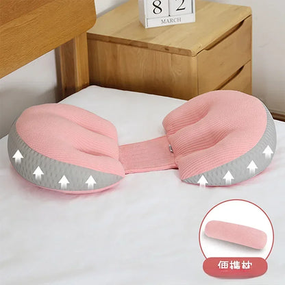 Pregnant Women Lumbar Pillow Four Seasons Universal Waist Support and Protection Side Sleep U-shaped Cushion Pregnancy Pillow