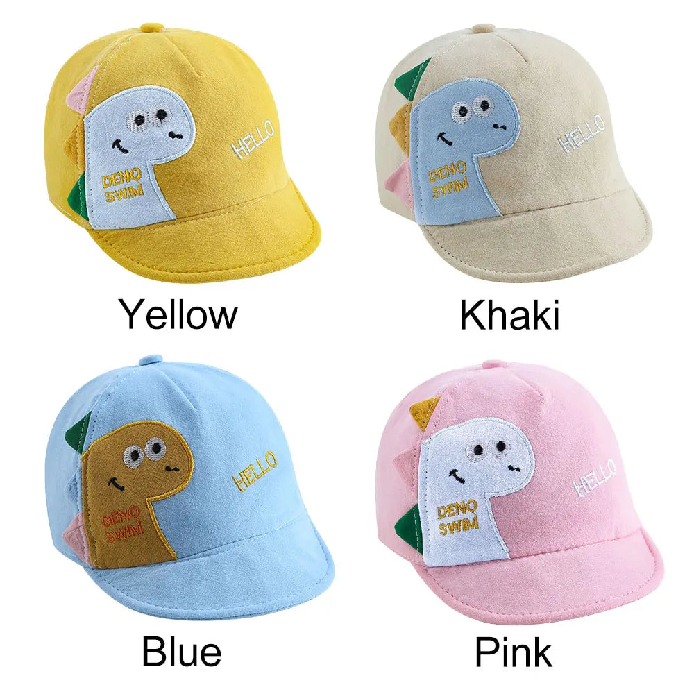 Baby's Casual Baseball Hat For 6-24Months Spring Summer Autumn Rabbit Ear Cap Dot Beach Caps Panama Cap Outdoor Children Sun Hat