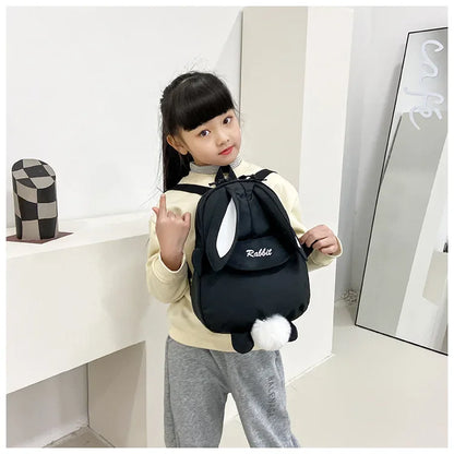 New Fashion Children School Bags Bunny Portable Backpacks Kids Travel Rucksacks Cute Boys and Girls School Book Backpack 20L