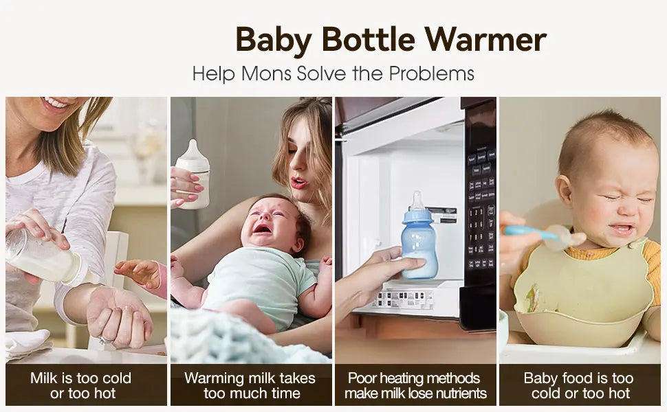 Baby Feeding Bottle Warmers & Sterilizers Milk & Food Warmer Newborn Baby Essentials Bottle Set Accessories Steam Heater