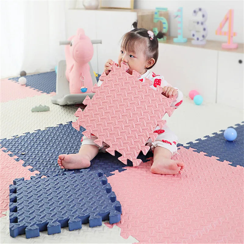 8PCS Tatame Gyms & Playmats Baby Floor Mat Floor Noise Tatamis for Babies Sound Deadening Mat Puzzle Mat Baby Play Gym Mat