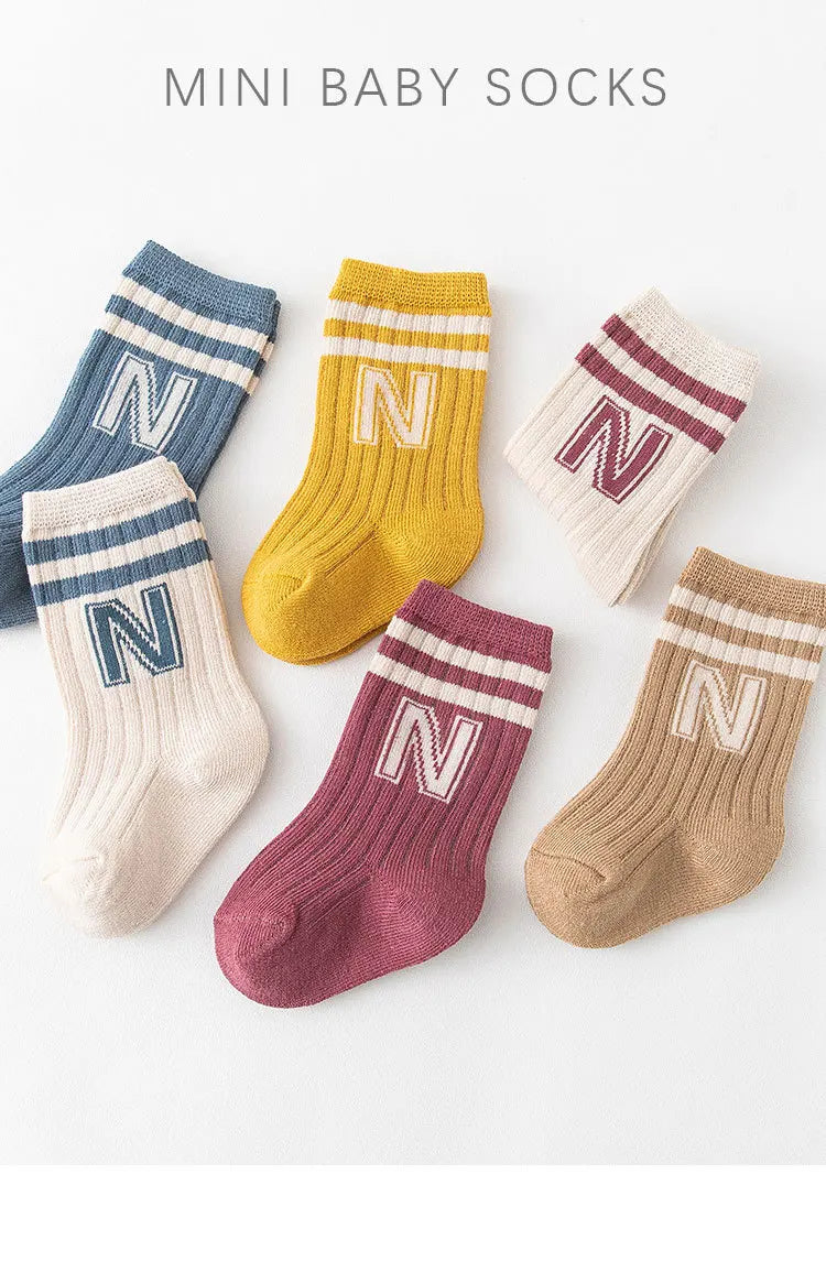 Newborn Socks Baby Mather Kids Socks Cute Girls Boys Babies Infant Toddler Sock Children Cotton Floor Socks Baby Accessories