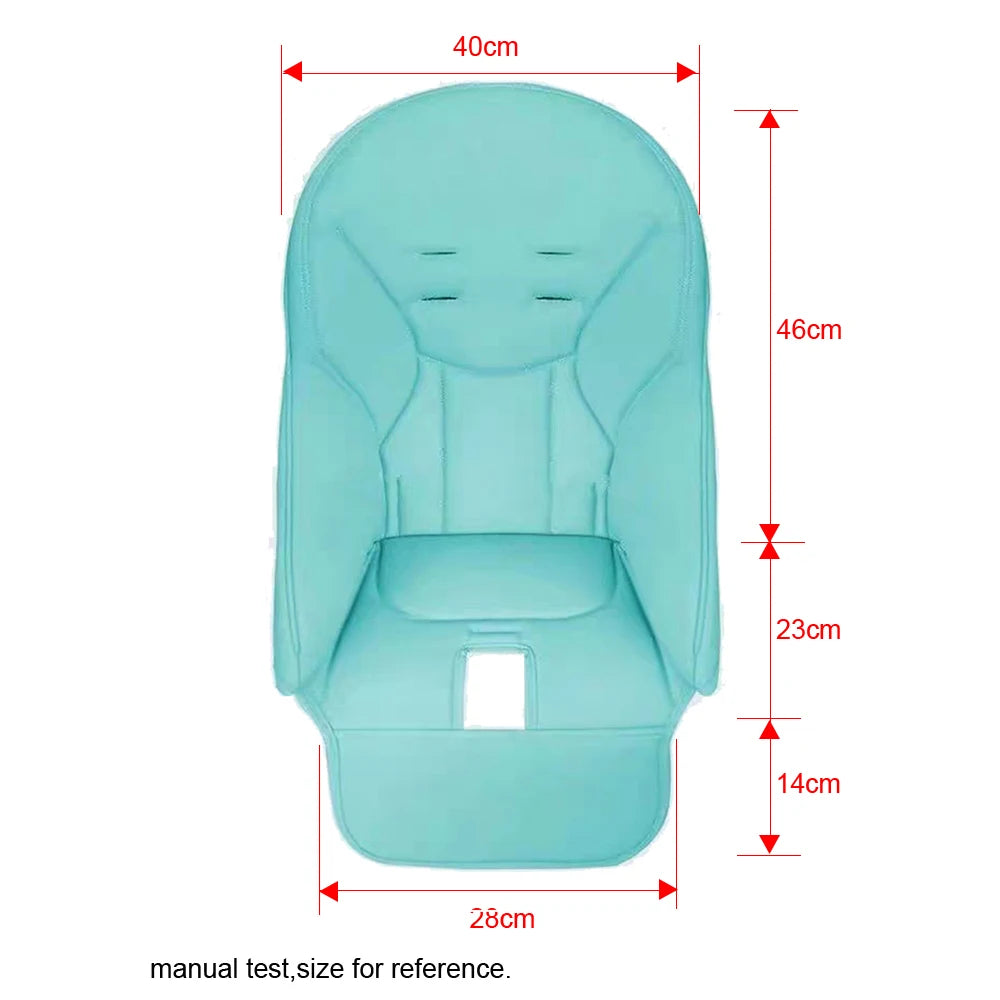 Baby Hight Chair Cushion For Peg Perego Siesta Prima Pappa Zero 3 Aag Baoneo Dinner Chair PU Leather Seat Case Bebe Accessories