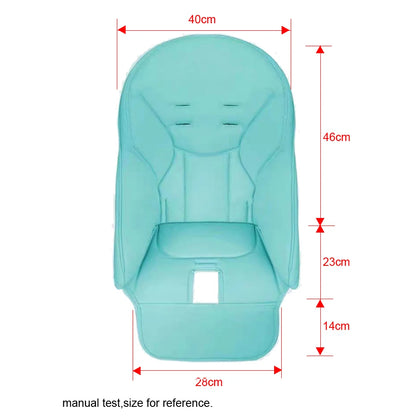 Baby Hight Chair Cushion For Peg Perego Siesta Prima Pappa Zero 3 Aag Baoneo Dinner Chair PU Leather Seat Case Bebe Accessories