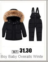 Kinder Kleidung Set Mit Kapuze Parka Junge Baby Overalls kleinkind Mädchen Kleidung Winter Warme Daunenjacke Kinder dinosaurier Mantel Schneeanzug