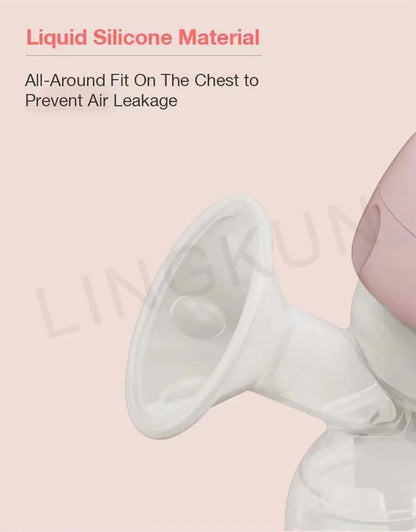 Automatic Electric Breast Pump Rechargable Portable Breast Pump Silent Powerful Suction Fortable Painless and Silent Breast