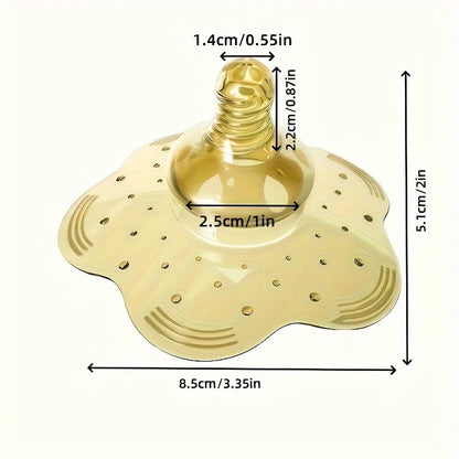 Comfortable Nursing Experience of A Portable Silicone Nipple Protection Cap Without Bisphenol A for Breastfeeding Nipple Covers