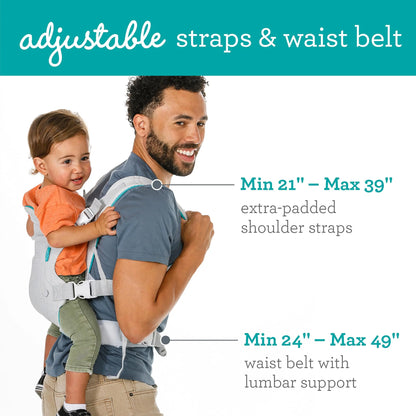 Baby Carrier-Ergonomic Advanced 4-in-1 Face-in and Face-out Front and Back Carry for Newborns Baby Carrier Strap Sling Infant